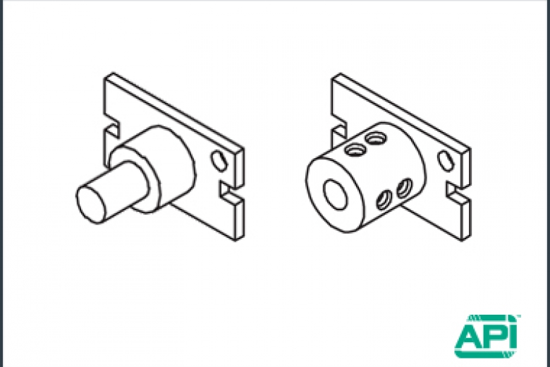Mounting accessories for hand grips series PAB   PAC   PPB   PPC   Pneumatic   UAE   Dubai  AbuDhabi   Sharjah