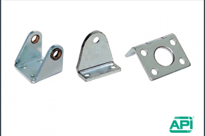 STEEL MOUNTINGS FOR ROUND CYLINDERS   Pneumatic Mounting Accessories   UAE   Dubai  AbuDhabi   Sharjah